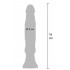 Dildo Anal Starter Semi-Trasparente Rosa 16 x 3 cm  - 0
