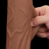 Dildo Realistico Doppio Strato Adrian 29 x 6,2 cm Carne - 9