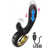 Viibratore Silenzioso con Spinta e Vibrazione Ricaricabile USB - 1