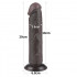 Dildo Realistico Doppio Strato con Pelle Scorrevole Nolan 20 x 3,8 cm Africano - 4