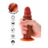 Dildo Ultra Realistico  con Pelle Scorevole Leopoldo 15 x 3,5 cm - 4