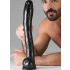 DARK CRYSTAL Bas Dildo BLACK 40 X 6 cm. - 1