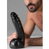 DARK CRYSTAL Frans Dildo BLACK 30 X 6,8 cm. - 2