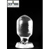 ZIZI Plug Anale Slosh Trasparente 10 x 6 cm. - 1