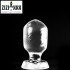 ZIZI Plug Anale Slosh Trasparente 10 x 6 cm. - 0