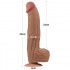 Dildo Realistico Doppio Strato Adrian 29 x 6,2 cm Carne - 10