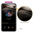Vibratore Ethan Vibe Viola Ricaricabile USB con APP 20x3,5 cm - 11