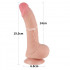 Dildo Realistico Doppio Strato con Pelle Scorrevole Joshua 17,5 x 3,5 cm - 8