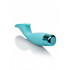 Stimolatore Clitoride Vibrante in Puro Silicone 19 X 4,5 cm. - 2