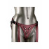 Imbracatura Universale a Corsetto in Ecopelle Rossa per Strap On  - 2