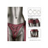 Imbracatura Universale a Corsetto in Ecopelle Rossa per Strap On  - 5