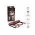 Imbracatura Universale in Ecopelle Rossa per Strap On  - 4