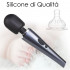 Potente massaggiatore impermeabile in silicone 30,6 cm x 5,5 cm. - 0