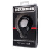 Cock Armour Anello Fallico con Stimolazione Perineo in Puro Silicone - Diam. 4,3 cm. - 2
