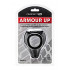 Perfect Fit Anello Fallico con Stimolatore Perineo in Puro Silicone Amour Up - Diam. 4,3 cm. - 1