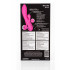 Vibratore Rabbit con Succhia Clitoride Ricaricabile USB in Silicone 12 x 3,75 cm. - 2