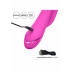 Vibratore Rabbit con Succhia Clitoride Ricaricabile USB in Silicone 12 x 3,75 cm. - 5