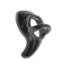 Perfect Fit Anello Pene e Testicoli con Stimolatore Perineo in Puro Silicone Amour Up - Diam. 3,8 cm. - 0
