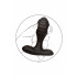Omaggio Cuneo Anale da Passeggio in Puro Silicone Nero con Rilievi Ricaricabile USB 8 x 3 cm. - 9