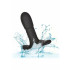 Cuneo Anale da Passeggio in Puro Silicone Nero con Doppio Motore Ricaricabile USB 10 x 3 cm. - 8