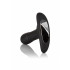Cuneo Anale da Passeggio in Puro Silicone Nero con Doppio Motore Ricaricabile USB 10 x 3 cm. - 9