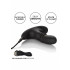 Cuneo Anale da Passeggio in Puro Silicone Nero con Effetto Spinta Ricaricabile USB 9,5 x 3 cm. - 6