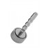 Sonda Vibrante Stimolatore Dilatatore Uretra in Acciaio Chirurgico 6,5 x 1 cm. - 1