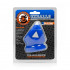 OXBALLS - CockSling Tri-Squeeze in Puro Silicone Elastico - Cobalt Blue Ice - 0