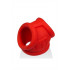 OXBALLS  - CockSling in Puro Silicone Elastico - Red Ice - 2