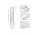 Guaina Ingrossa Pene 5 cm con Anello per Testicoli Trasparente - 5