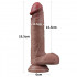 Dildo Realistico Doppio Strato Waylon 17,5 x 3,7 cm Carne - 7