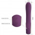 Vibratore Ethan Vibe Viola Ricaricabile USB con APP 20x3,5 cm - 15