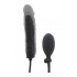 Plug Anale Gonfiabile Realistico 18-21,5 cm x 3,5-6 cm Silicone Nero - 1