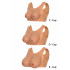 Seno Indossabile in Silicone Taglia 4ª Coppa D - 6