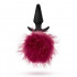 Cuneo Anale con Coda da Coniglietta POMP PLUG 9 X 3,6 cm. - 1