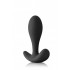 Cuneo Anale da Passeggio Pillager I in Puro Silicone Nero 11 X 2,8 cm. - 0