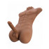 Busto Uomo Realistico con Dildo AIDEN 13 Kg - 0