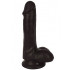 Dildo Realistico con Testicoli e Ventosa Thinz 14 x 3,8 cm Nero - 0