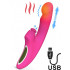 Vibratore Rabbit Enles con Spinta, Riscaldamento e Vibrazione Ricaricabile USB - 2