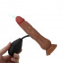 Imbragatura Strap On per Donna Con Dildo Realistico Eiaculante Kyton 20,5x4 cm - 2