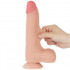 Dildo Realistico Doppio Strato con Pelle Scorrevole Bennett 20 x 4,3 cm  - 7
