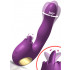 Vibratore Rabbit con Oscillazione a 360º e Lecca Clitoride Toka Ricaricabile USB  - 0