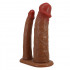 Guaina Fallica Ingrossa Pene Doppia Yairon 17,5x4,2 cm (+4 cm in Lunghezza) e (+ 24% Circonferenza) e Fallo Anale 15x2,5 cm - 0