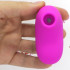 Stimolatore clitoride impermeabile pulsante ed aspirante ricaricabile USB in silicone fucsia - 1