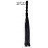ZADO Frusta in Pelle con Dildo e Frange 56 cm. - 0