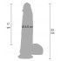 Dildo MEGA Realistico in Silicone 21 x 4,5 cm Grayson - 7