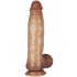 Dildo MEGA Realistico in Puro Silicone 22 x 5,5 cm Colore Carne - 4
