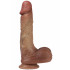 Dildo Mega Realistico in Silicone 21,5 x 4,8 cm. - 2