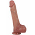 Dildo Mega Realistico in Silicone 26,3 x 5,2 cm. - 3