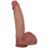 Dildo Mega Realistico in Silicone 28 x 6,5 cm. - 0
